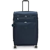 Kipling Youri Spin Large 4 Wheeled Rolling Luggage Blue Bleu 2