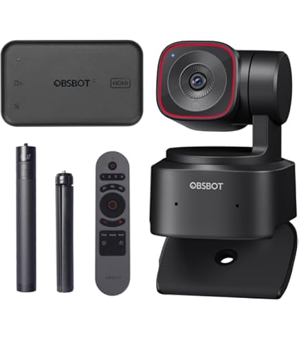 Amazon.com: OBSBOT Tiny 2 Lite 4K Webcam & Remote & UVC to