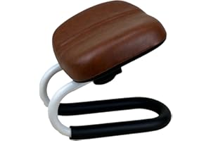 MENOLANA Ergonomic Meditation Bench, Folding Kneeling Stool for Prayer and Stretching,Comfortable Padded Seat, Wooden Chair for Adults and Kids, Non-Slip Stable Design for Home, Studio, and Tea Ceremony