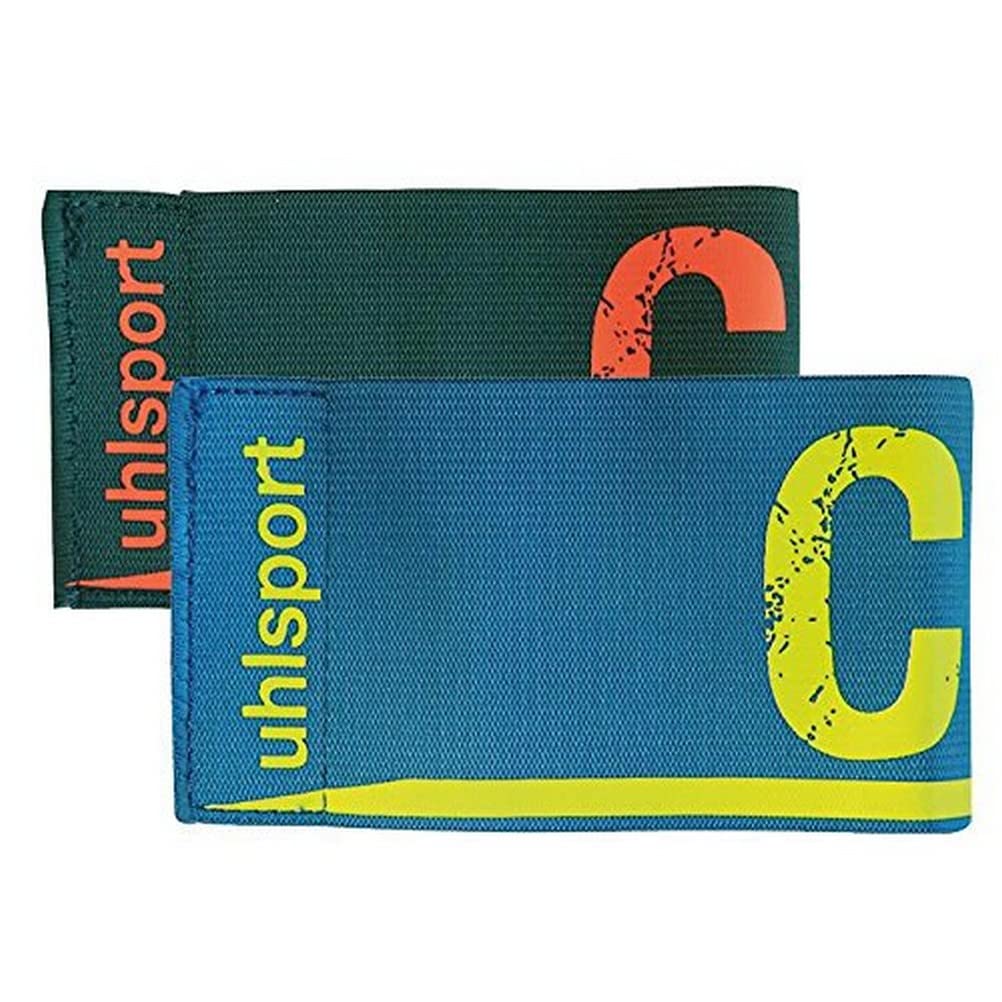uhlsport 1006749030001 Captain's Armband Unisex Adult, Multicolor (Petrol/Cyan), One Size