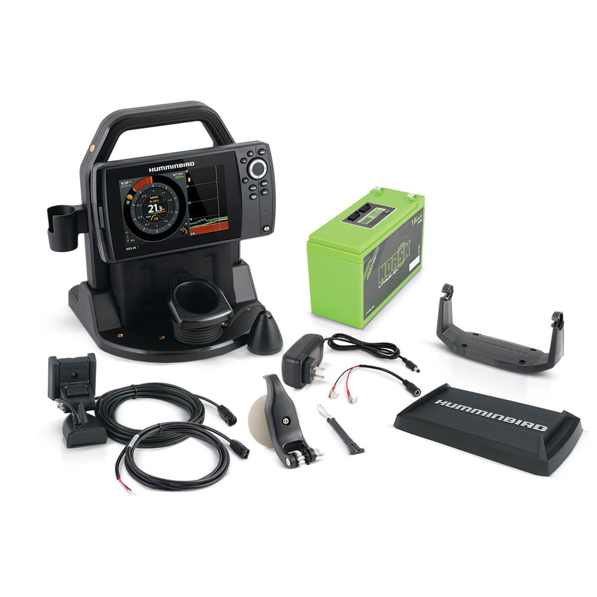 Humminbird ICE Helix 7 G4 GPS Fish Finder with Dual Spectrum Chirp Sonar – All Season