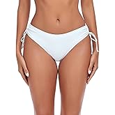Ocean Blues Women's Full Coverage Swim Bottom Tie Sides Bikini Bottom