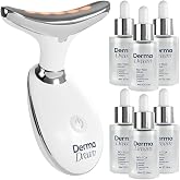 MyoGlow Arm Sculpting Device with NoTox Peptide Serum, 6 Month Supply | My Derma Dream 2 Piece Kit, 3 Light Modes, Sonic Vibration, Rechargeable, Face, Neck, Upper Arms