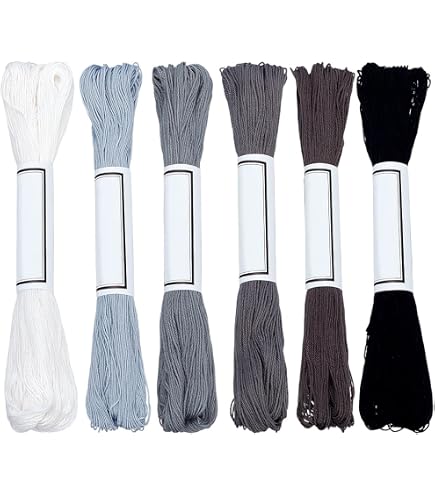 Olympus Sashiko 100% Cotton Thread, 20 Meter Skein - Color: Solid