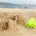 Newisland Beach Toys Set, 18 Piece Sand Toys with Series Sand Mold Kits, Bucket, Shovel, Water Can, Rake & Reusable Zippered Bag