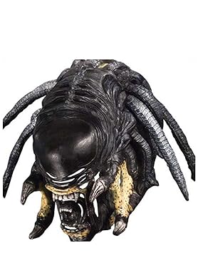B-Creative Alien v Predator Kostüm Accessoire, Mens Predalien Vollmaske