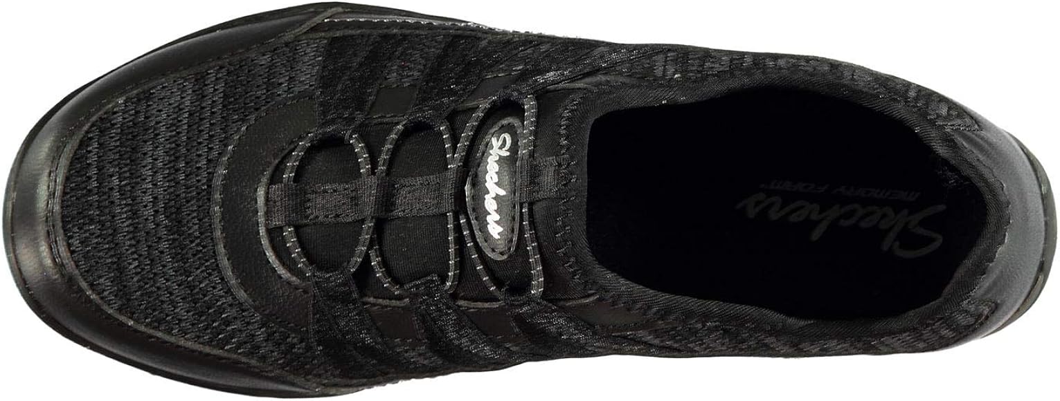 skechers fitster slip on trainers ladies