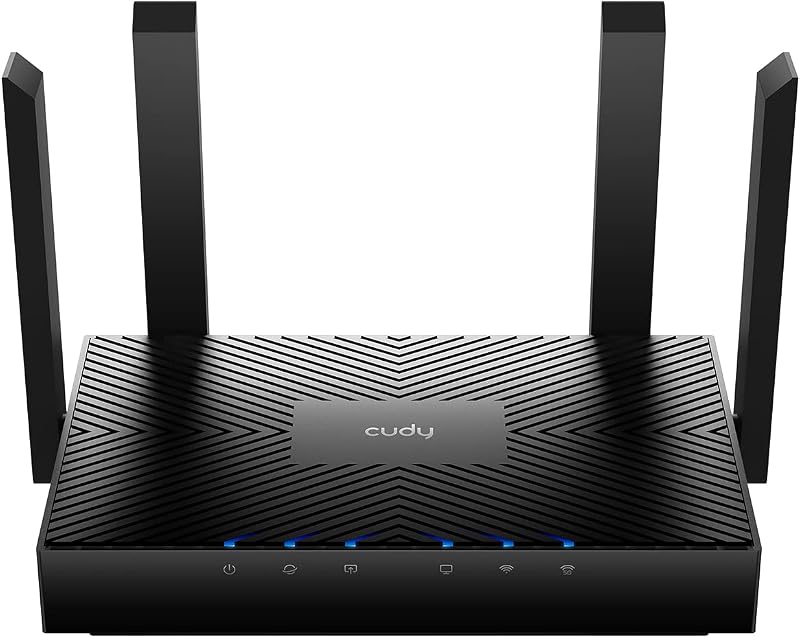 Cudy WR3000 AX3000 Dual Band Wi-Fi 6 Mesh Router 160MHz MU-MIMO OFDMA WPA3