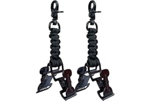 MELOTOUGH Tactical Glove Clip for Work Glove Holders with 2 Alligator Clips for Tool Belt,Tactical Bag,Outdoor Accessory