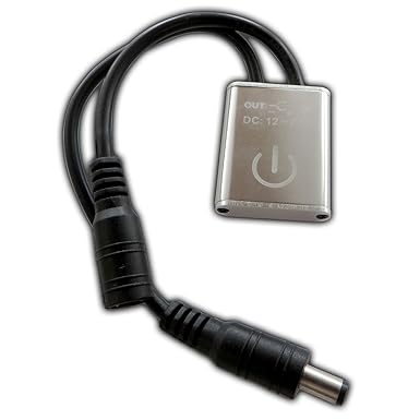 LED Touchdimmer - Dimmer Schalter zum dimmen Touch-Technik Regler für Streifen Strip Lichtleisten LED-Leisten etc.