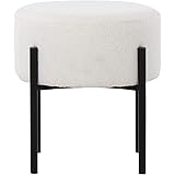 Upholstered Ottoman 16" H x 16" W x 16" D for The Living Room, Entryway, Bedroom, Traditional, 001981761