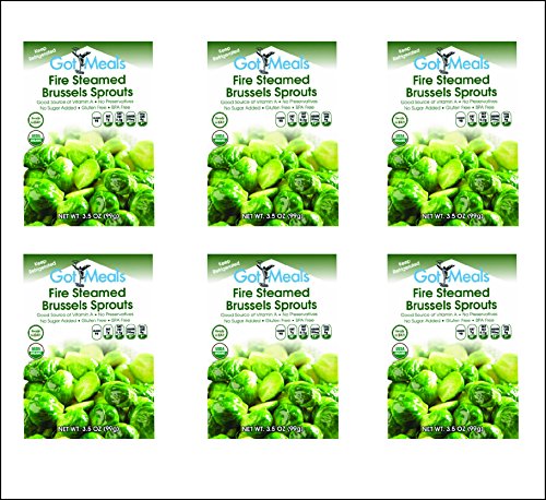 6 Pouches of GotMeals (Brussels Sprouts)