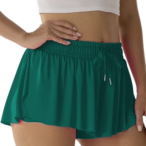 Shorts Deportivos De Mujer De Cintura Alta Sin Costuras Con Diseño De Aurora Teñido De Anudado