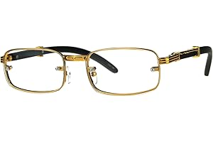 SA106 Art Nouveau Vintage Style Oval Metal Frame Eye Glasses