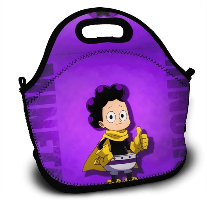 Anime My Hero Academia Lunch Bags Lunch Box Tote 3D Waterproof Lightweight Bento Bag for Teacher