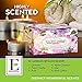 Scented Tealight Candles 90-Pack Bulk Variety Pack | Small Votives for Home & Weddings | Long Lasting Smokeless & Dripless | 6 Fragrances - Lavender, Vanilla, Rose, Apple Cinnamon, Lilac, Black Cherry