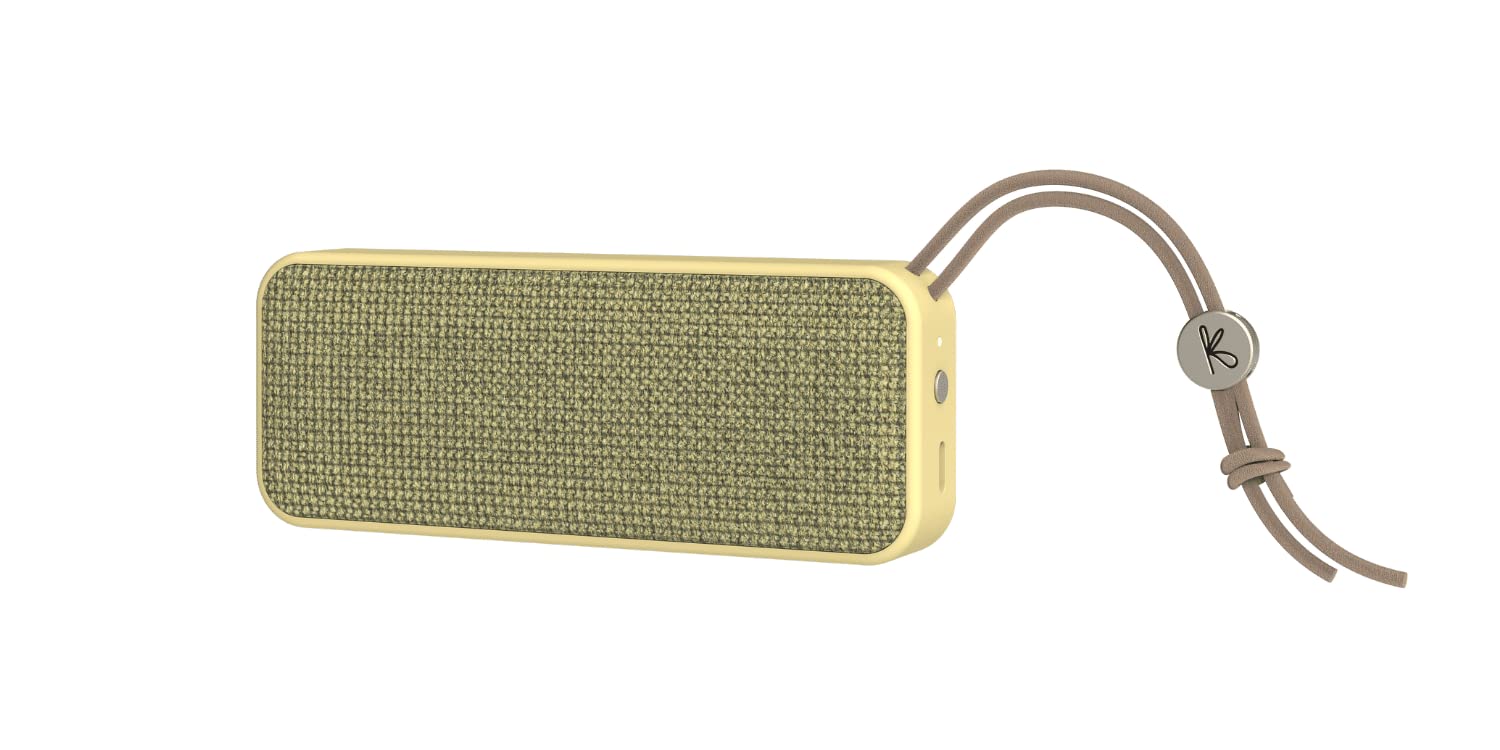 KREAFUNK Agrove KFWT176 Mini Speaker - Soft Yellow