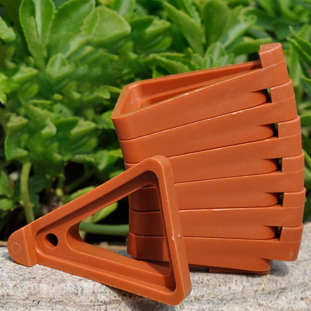 SH 12Pack Pot Toes Pot Feet for Planters Invisible Flower Pot Risers Pot Lifters for Indoor or Outdoor Planters Perfect for Patios Decks - Image 4