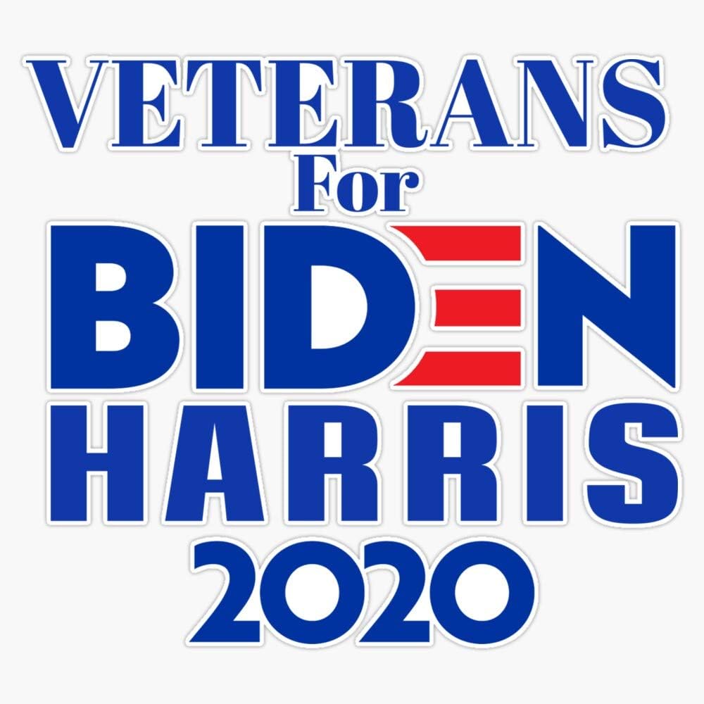 Amazon Com Veterans For Biden Harris 2020 Sticker Vinyl Bumper Sticker Decal Waterproof 5 Sports Outdoors