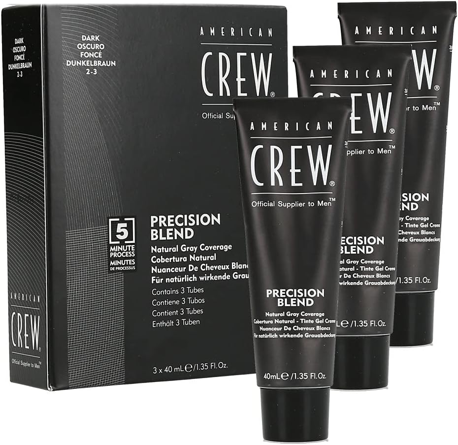 American Crew Classic Precision Blend 2-3 Dark Hair Color 3x40ml Lightener