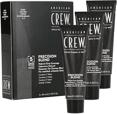 American Crew Classic Precision Blend 2-3 Dark Hair Color 3x40ml Lightener