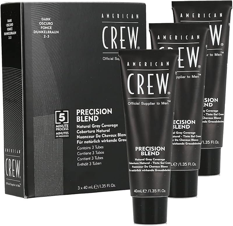 American Crew Classic Precision Blend 2-3 Dark Hair Color 3x40ml Lightener