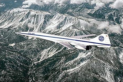 Amazon Com Pan American World Airways Boeing 2707 200 Sst 30x45 Silver Halide Photo Print Posters Prints