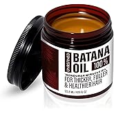 Organic Batana Oil for Hair Growth & Repair | 100% Pure, Unrefined Hair Treatment | Strengthens, Moisturizes, Reduces Hair Fall | 4.15 oz
