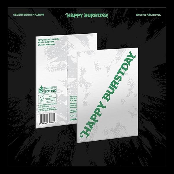  Hunt 国内盤CD７枚セット SEVENTEEN - HAPPY BURSTDAY [5th Album/3種のうち1種ランダム発送