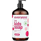 Everyone 3-In-1 Berry Blast Scent Gentle And Hypoallergenic Kids Soap, Gluten Free, 32 Fluid Ounce (Pack Of 1)