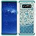 Note 8 Case, Galaxy Note 8 Case, MagicSky [Shock Absorption] Studded Rhinestone Bling Hybrid Dual Layer Armor Defender Protective Case Cover for Samsung Galaxy Note 8 (Flower1)