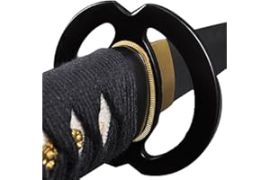 Handmade Sword - Samurai Katana Sword, Battle Ready, Hand Forged, 1045 Carbon Steel, Heat Tempered, Full Tang, Sharp, Wooden 