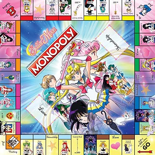 Sailor Moon Monopoly Board Game Juego de Mesa - Ingles: Amazon.es: Juguetes y juegos