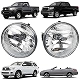 BestParts Pair of Fog Lights Lamps LH RH Compatible