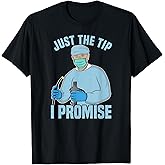 Dan66 Men's Black Humorous Medical Procedure T-Shirt