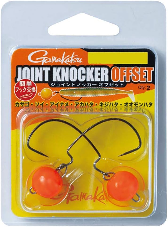 Amazon がまかつ Gamakatsu ジョイントノッカー オフセット 夜光オレンジ 1 10g Gamakatsu がまかつ フック 針 Amazon がまかつ Gamakatsu ジョイントノッカー オフセット 夜光オレンジ 1 10g Gamakatsu がまかつ フック 針