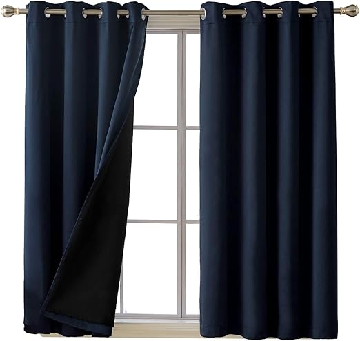 Amazon Com Deconovo Total Blackout Curtains Thermal Insulated