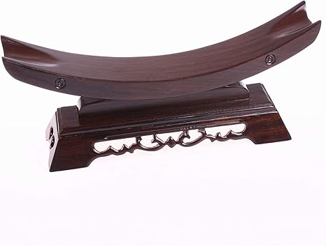 Amazon Co Jp 刀飾り台 象牙刀台 侍刀台 自然な風合い 縁起の良い雲模様 ホーム キッチン