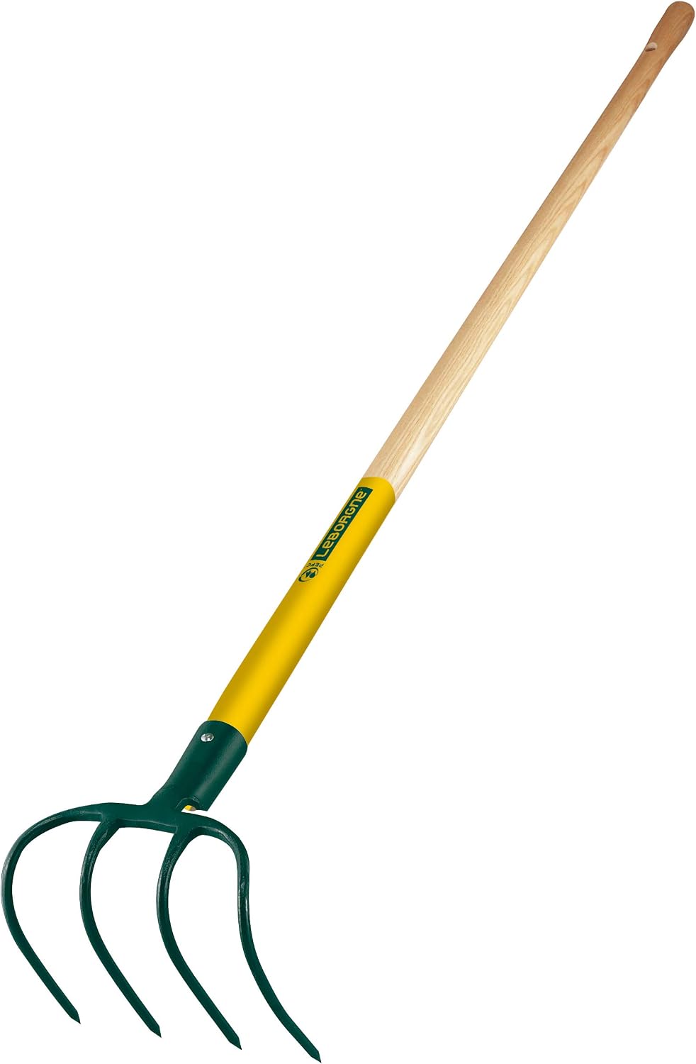 Outillage Jardin Qualité Binette Forgée Leborgne - Lame 16cm Acier Trempé - Manche Bois 130cm - Pour Terres Caillouteuses - Fabrication Française Outil Jardinage Forgé
