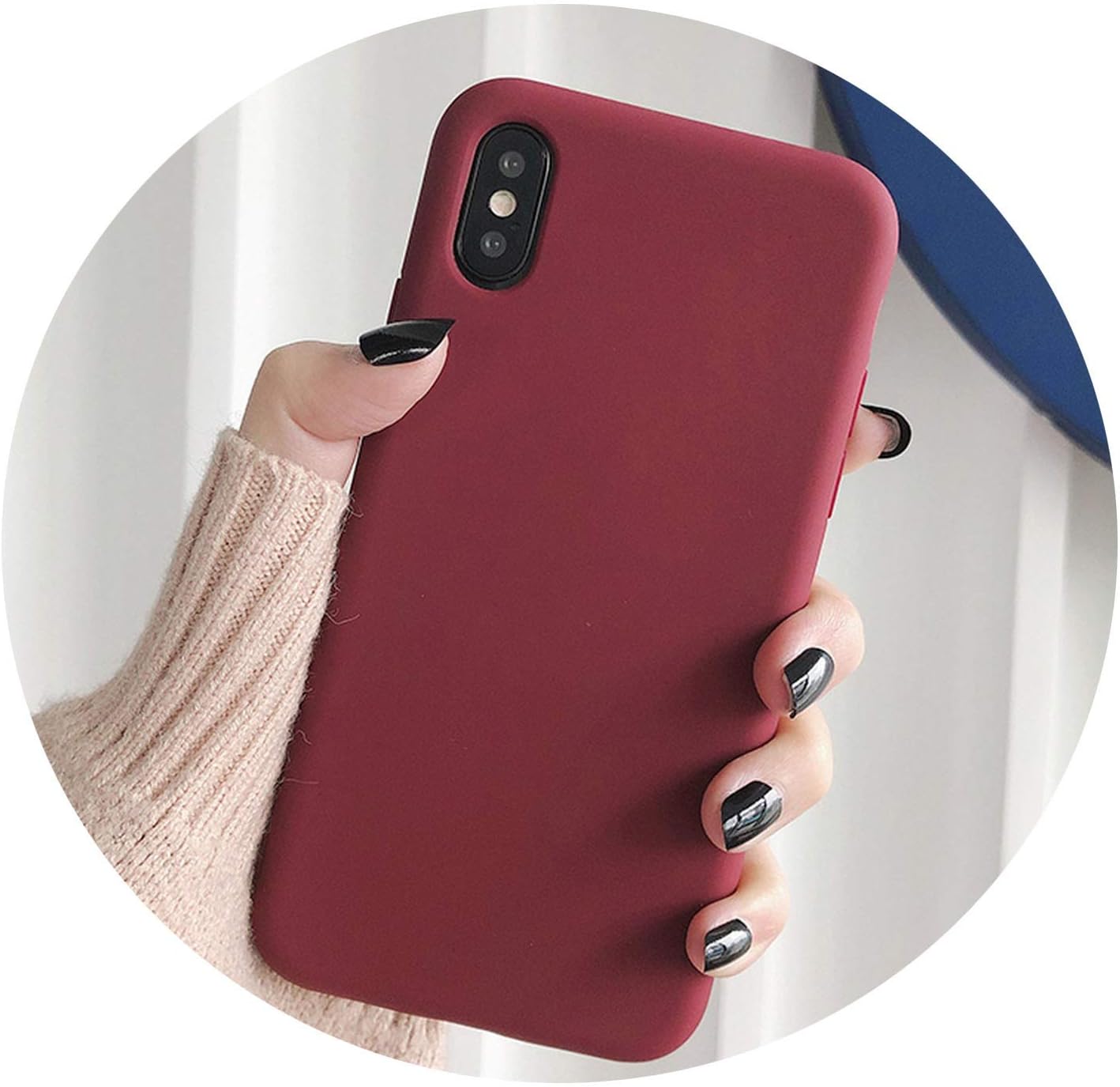 HANBINGPO Phone Case for Huawei P20 P30 Pro P10 Plus Candy Color Soft TPU Case for Huawei Mate 20 10 Pro Nova 2s 3 3i 4 Cover,RedJiu,for Mate 20 Pro