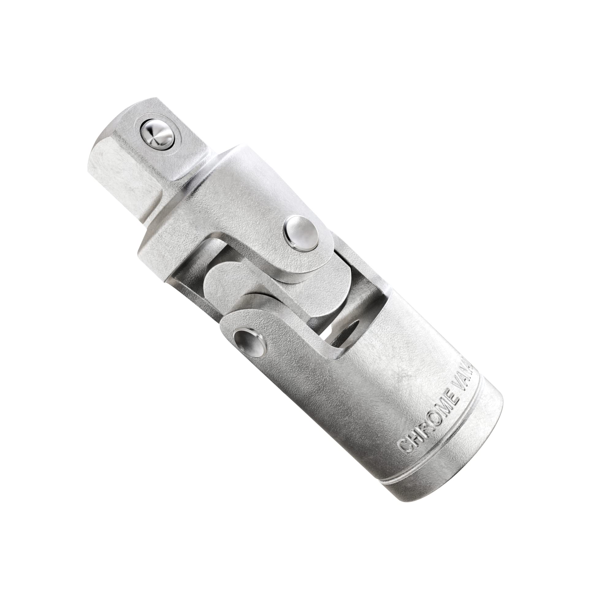 WIESEMANN 1893 Universal Cardan Joint 1/2 inch Double Square Drive with 12.5mm (1/2”) Drive | Chrome-Plated CV Steel | 80898