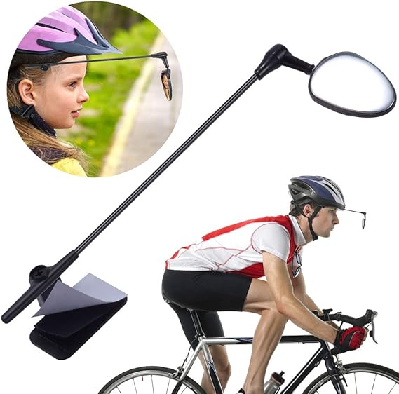 PChero Bike Helmet Mirror, 360 Degree Adjustable Bicycle