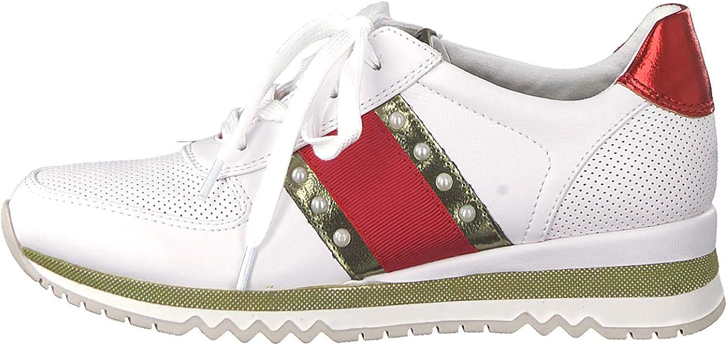 marco tozzi white trainers