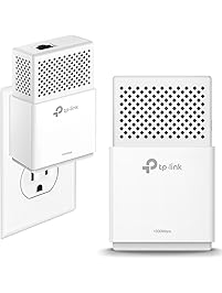 TP-Link AV1000 Powerline Ethernet Adapter - Gigabit Port, Plug&Play, Power Saving(TL-PA7010 KIT)