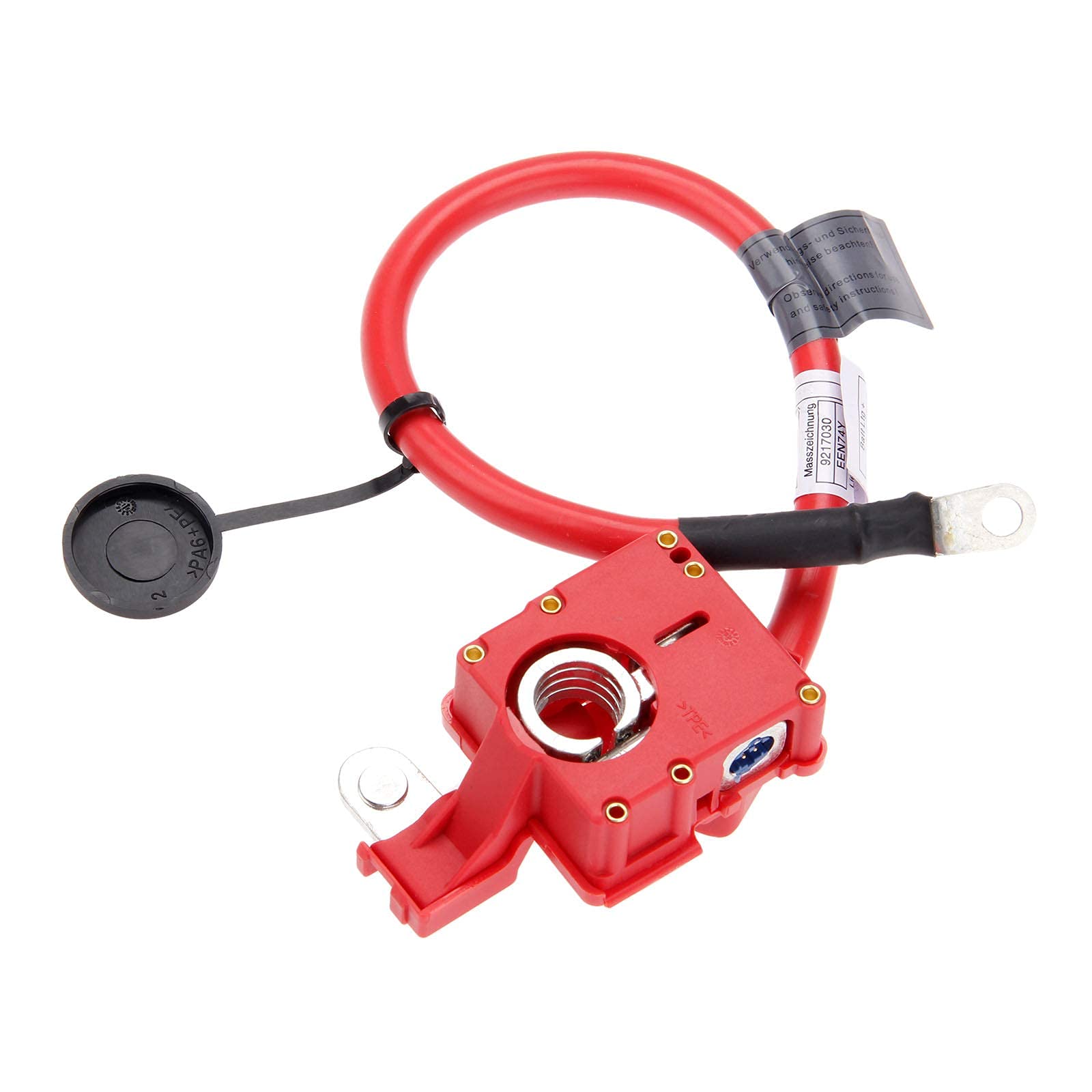 Surieen 61129217031 Positive Terminal Battery Blow Off Cable Lead Wire Plus Pole Compatible with BMW E82 E84 E88 E90 E91 E92 X1 M3 325i 328i 330i 335i 128i