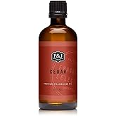 P&J Trading Fragrance Oil | Cedar Oil 100ml - Candle Scents for Candle Making, Freshie Scents, Soap Making Supplies, Diffuser
