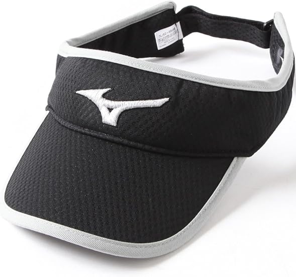 Amazon Co Jp ミズノ Mizuno クールホールド ブランドロゴ メッシュ スポーツサンバイザー 服 ファッション小物