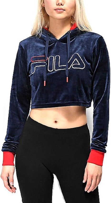 sudadera crop top fila