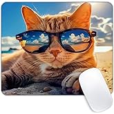 Sunshine Beach Cat Cases Mouse pad Non-Slip Rubber Base Mouse Pads for Computers Laptop Office Desk Accessories Mouse pad