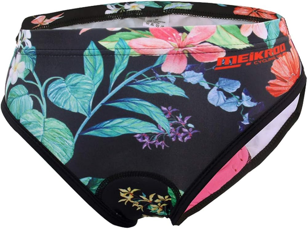 DuShow Women Cycling Underwear 3D Padded Bike Underwear Bicycle Briefs Cycle Undershorts: Clothing